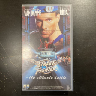 Street Fighter VHS (VG+/M-) -toiminta-
