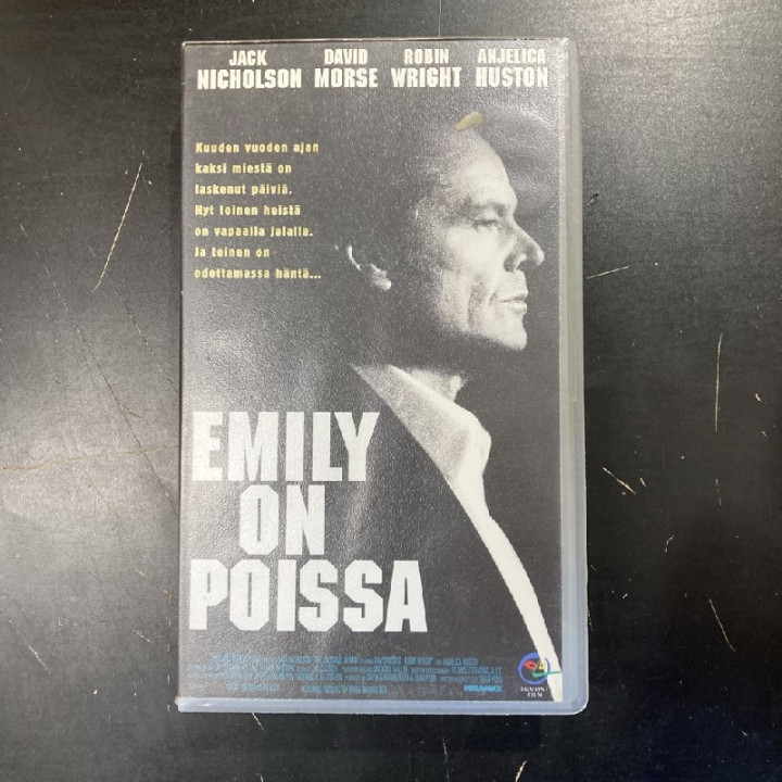 Emily on poissa VHS (VG+/VG+) -jännitys/draama-