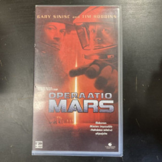 Operaatio Mars VHS (VG+/M-) -seikkailu/sci-fi-