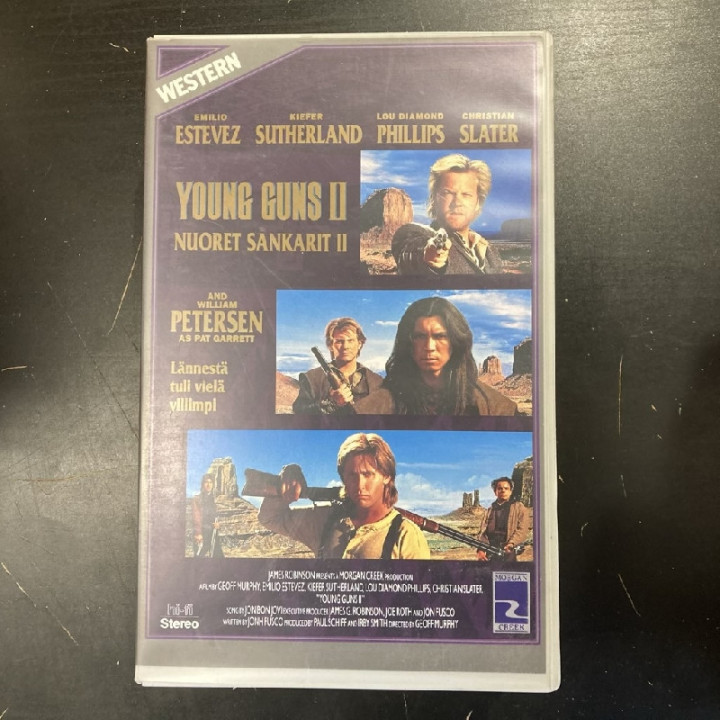 Young Guns II VHS (VG+/VG+) -western-