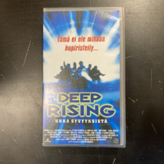 Deep Rising - uhka syvyyksistä VHS (VG+/M-) -kauhu/toiminta-