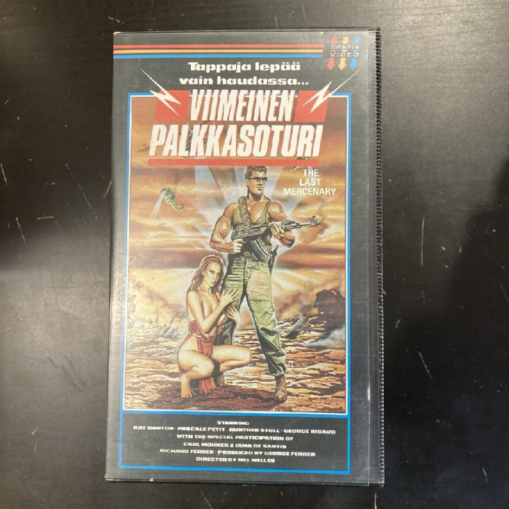 Viimeinen palkkasoturi VHS (VG+/M-) -toiminta-