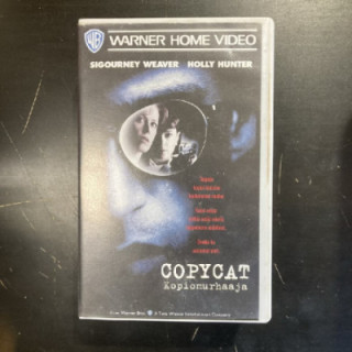 Copycat - kopiomurhaaja VHS (VG+/M-) -jännitys-