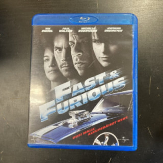 Fast & Furious 4 Blu-ray (M-/M-) -toiminta-
