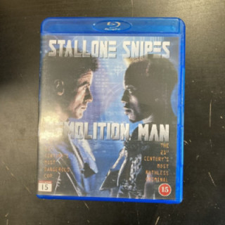 Demolition Man Blu-ray (M-/M-) -toiminta/sci-fi-