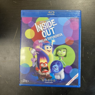 Inside Out - mielen sopukoissa Blu-ray (M-/M-) -animaatio-