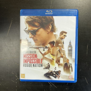 Mission Impossible - Rogue Nation Blu-ray (M-/M-) -toiminta-