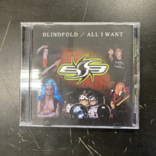 ES3 - Blindfold / All I Want CDS (M-/M-) -glam rock-