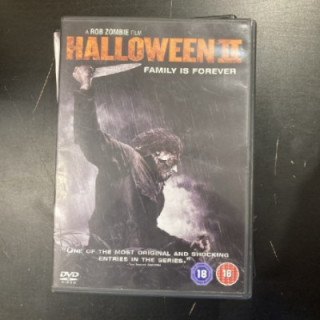 Halloween II (2009) DVD (VG/VG+) -kauhu- (ei suomenkielistä tekstitystä)
