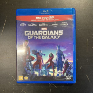 Guardians Of The Galaxy Blu-ray 3D+Blu-ray (M-/M-) -seikkailu/sci-fi-