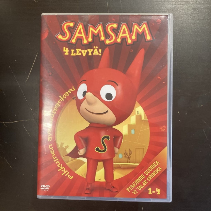 Samsam - pikkuinen avaruussankari 4DVD (VG/M-) -animaatio-