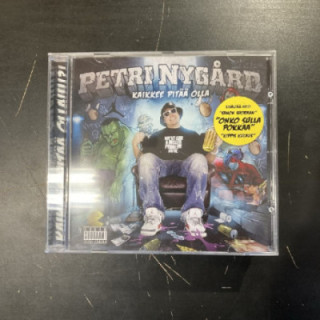 Petri Nygård - Kaikkee pitää olla CD (VG+/M-) -hip hop-