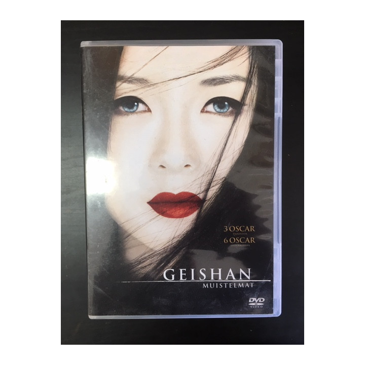 Geishan muistelmat DVD (VG+/M-) -draama-