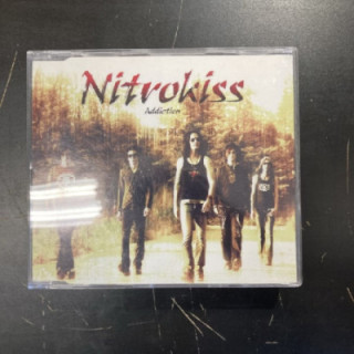 Nitrokiss - Addiction CDS (VG+/M-) -glam rock-