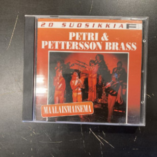 Petri & Pettersson Brass - 20 suosikkia CD (VG+/VG+) -pop-
