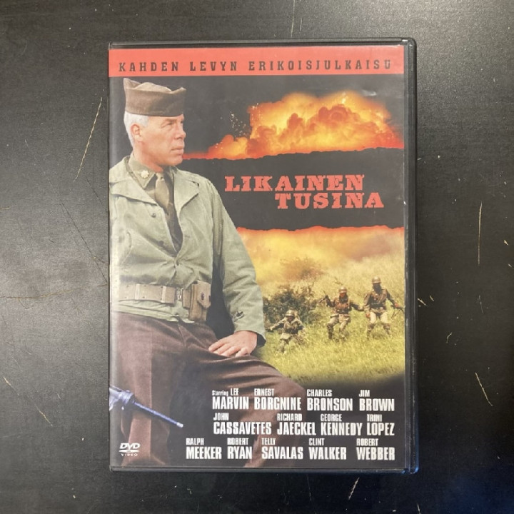 Likainen tusina (erikoisjulkaisu) 2DVD (VG+/M-) -sota-