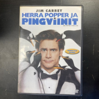 Herra Popper ja pingviinit DVD (M-/M-) -komedia-