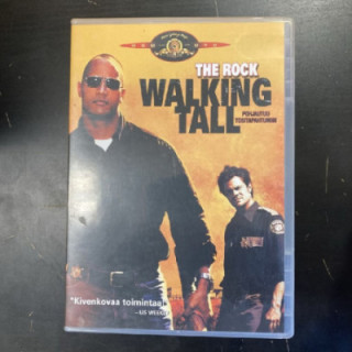 Walking Tall DVD (VG+/M-) -toiminta-