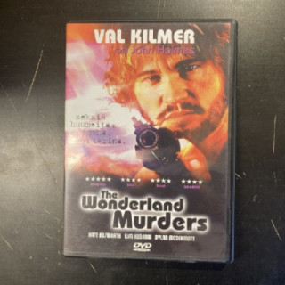 Wonderland Murders DVD (M-/M-) -jännitys-