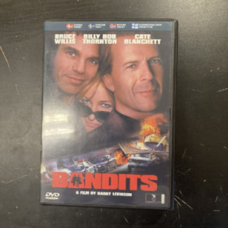 Bandits - pankkirosvot DVD (M-/M-) -toiminta/komedia-