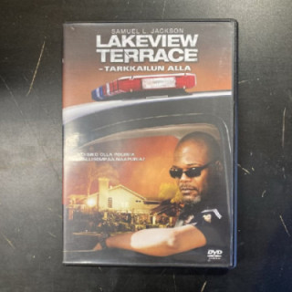Lakeview Terrace - tarkkailun alla DVD (VG+/M-) -jännitys-