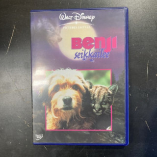 Benji seikkailee DVD (VG+/M-) -seikkailu-