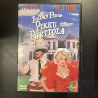 Texasin paras pikku porttola DVD (VG+/M-) -komedia-