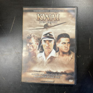Kwai-joen vangit DVD (VG+/M-) -sota/draama-