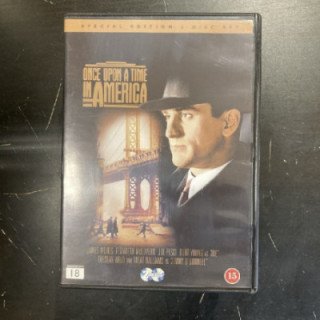Once Upon A Time In America - Suuri gangsterisota (special edition) 2DVD (VG+/M-) -draama-