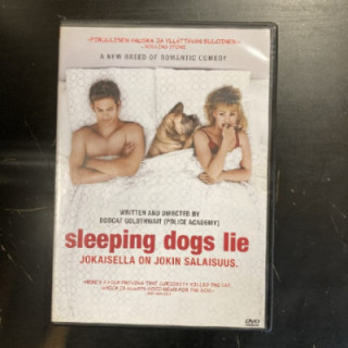 Sleeping Dogs Lie DVD (VG+/M-) -komedia/draama-
