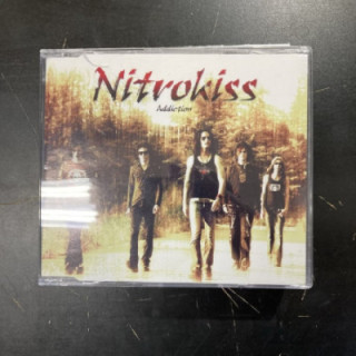 Nitrokiss - Addiction CDS (M-/M-) -glam rock-