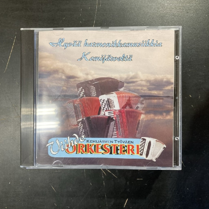 Kemijärven Työväen Viihdeorkesteri - Hyvää harmonikkamusiikkia Kemijärveltä CD (VG/VG+) -iskelmä-