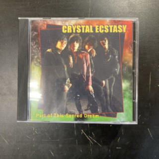 Crystal Extasy - Part Of This Sacred Dream CDEP (M-/M-) -glam rock-