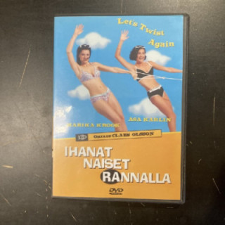 Ihanat naiset rannalla DVD (M-/M-) -komedia-