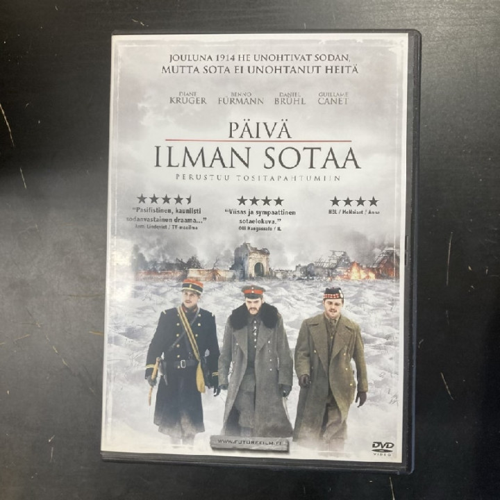 Päivä ilman sotaa DVD (VG+/M-) -draama-