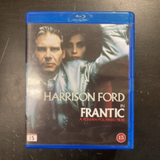 Frantic Blu-ray (M-/M-) -jännitys-