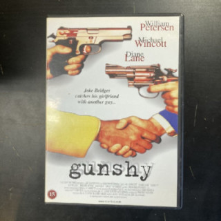 Gunshy DVD (VG+/M-) -jännitys/draama-