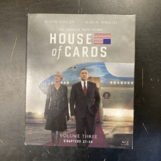 House Of Cards - Kausi 3 Blu-ray (M-/M-) -tv-sarja-
