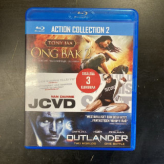Action Collection 2 (Ong Bak 2 / JCVD / Outlander) Blu-ray (M-/M-) -toiminta-