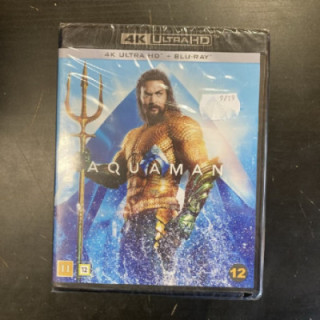 Aquaman 4K Ultra HD+Blu-ray (avaamaton) -seikkailu-