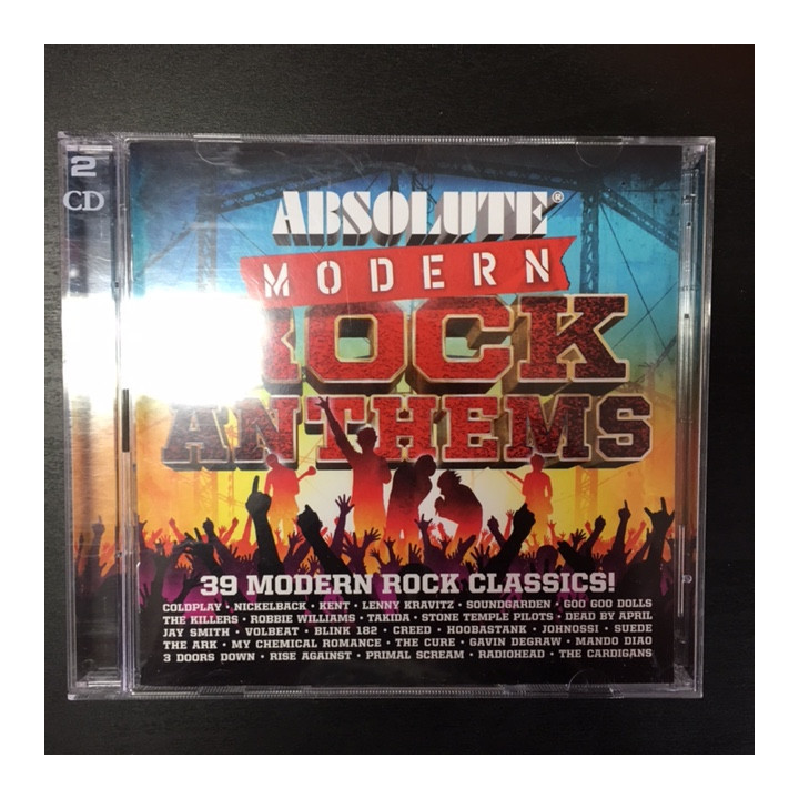 V/A - Absolute Modern Rock Anthems 2CD (VG+-M-/M-)