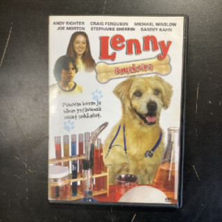 Lenny - ihmekoira DVD (VG+/M-) -komedia-