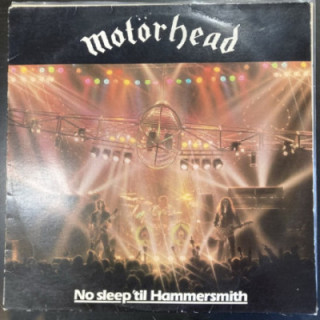 Motörhead - No Sleep 'Til Hammersmith (FIN/BRON535/1981) LP (VG+/VG+) -heavy metal-
