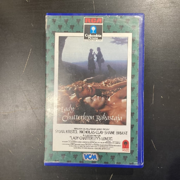 Lady Chatterleyn rakastaja VHS (VG+/VG+) -draama-