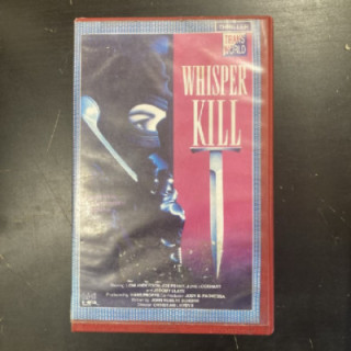 Kuoleman kuiskaus VHS (VG+/VG) -jännitys-