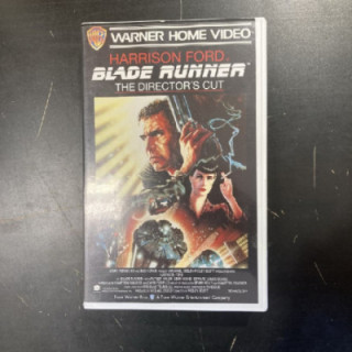 Blade Runner (director's cut) VHS (VG+/M-) -jännitys/sci-fi-