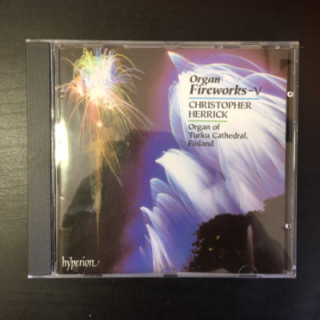 Christopher Herrick - Organ Fireworks V CD (VG+/M-) -klassinen-