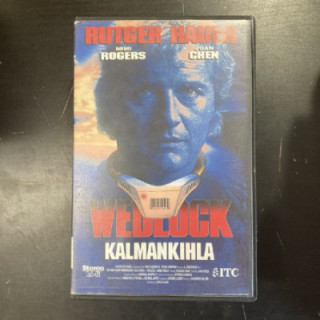 Wedlock - kalmankihla VHS (VG+/VG+) -toiminta-