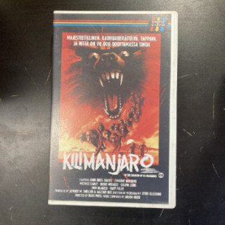 Kilimanjaro VHS (VG+/M-) -toiminta-