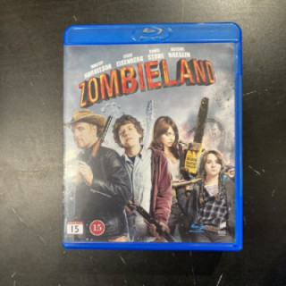 Zombieland Blu-ray (M-/M-) -kauhu/komedia-